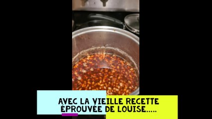 MAKING BAKED PORK BEANS: FRENCH AUTHOR, SYLVAIN IS EXPLAINING IN FRENCH LANGAGE; THE SIMPLE RECIPE OF HIS GASPESIAN MOTHER, LOUISE NOLIA MARIE ASSELIN-PIPON !!