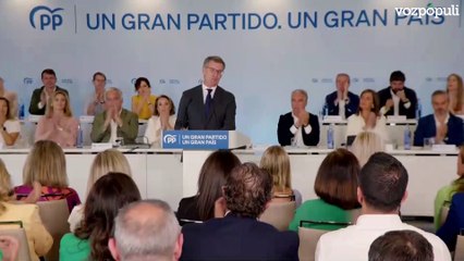 Feijóo contra Vox y su "disparatada deriva"