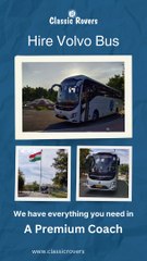 Volvo Bus Rental Jaipur | Classic Rover Travel