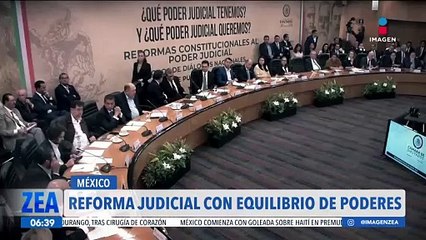 Juristas se pronuncian a favor de una reforma judicial que cuide el equilibrio de poderes