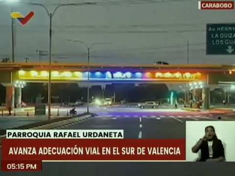 Avanzan trabajos de adecuación vial en el estado Carabobo para mejorar la movilidad urbana