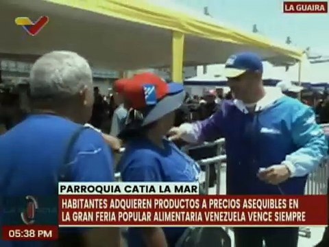 Gran Feria Popular Alimentaria Venezuela Vence Siempre beneficia a habitantes del estado La Guaira