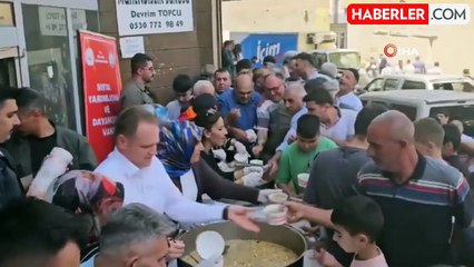 Bulanık Kaymakamlığı 2 bin kişiye aşure dağıttı