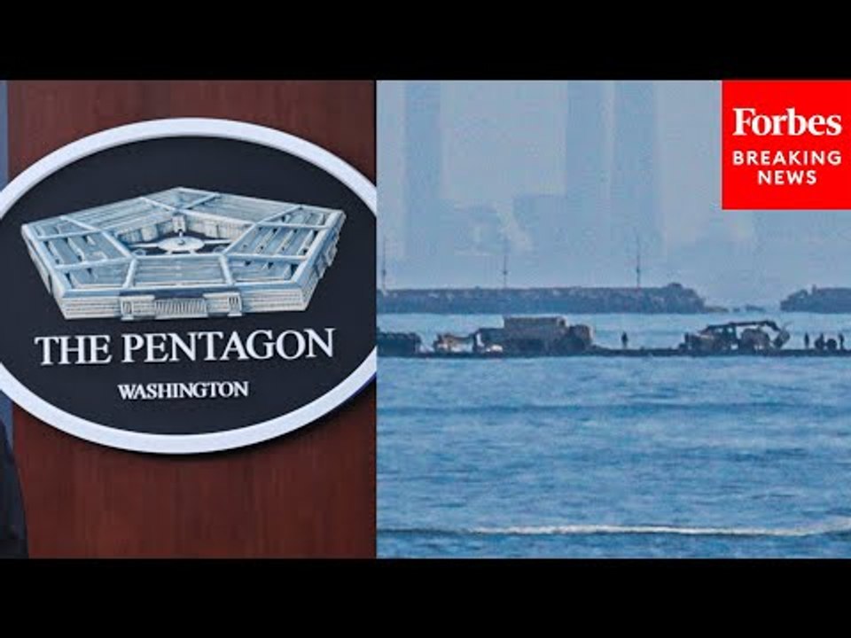 JUST IN: Pentagon Holds Press Briefing After Announcing End Of Gaza Aid Pier Operations