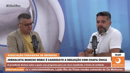 Candidato à reeleição, presidente da API visita o Sertão e mobiliza os profissionais da imprensa