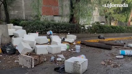 Tras la tormenta, así quedó el fraccionamiento Atlamaya