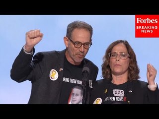 'Bring Them Home Chant' Breaks Out At The RNC While Parents Of American Held Hostage In Gaza Speak