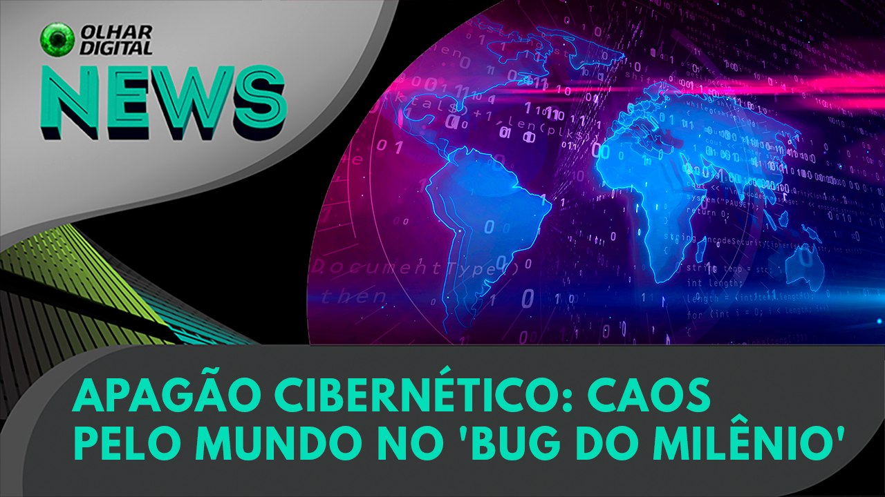 Apagão cibernético: caos pelo mundo no 'bug do milênio' | 19/07/2024 | #OlharDigital