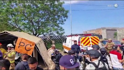 Fuga de combustible de una toma clandestina en Zapotlanejeo desalojan a una comunidad entera