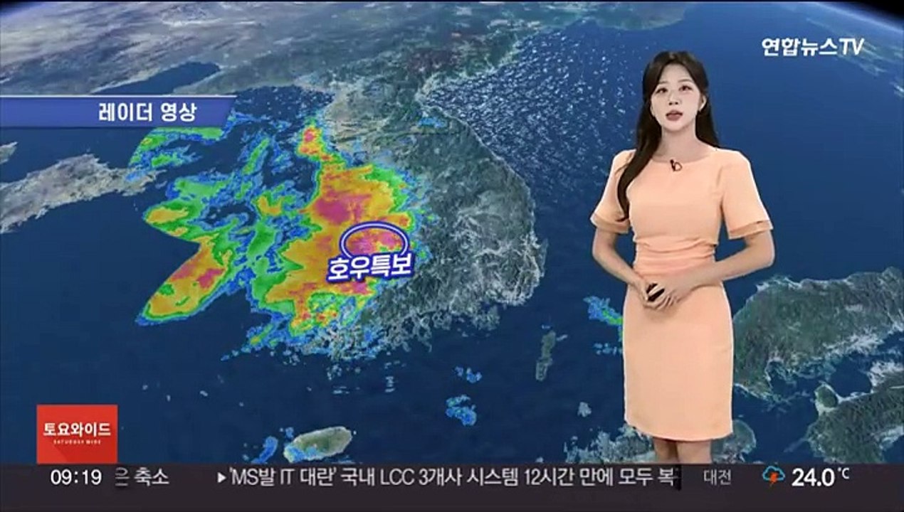 [날씨] 주말 전국 세찬 장맛비…한낮에는 무더위