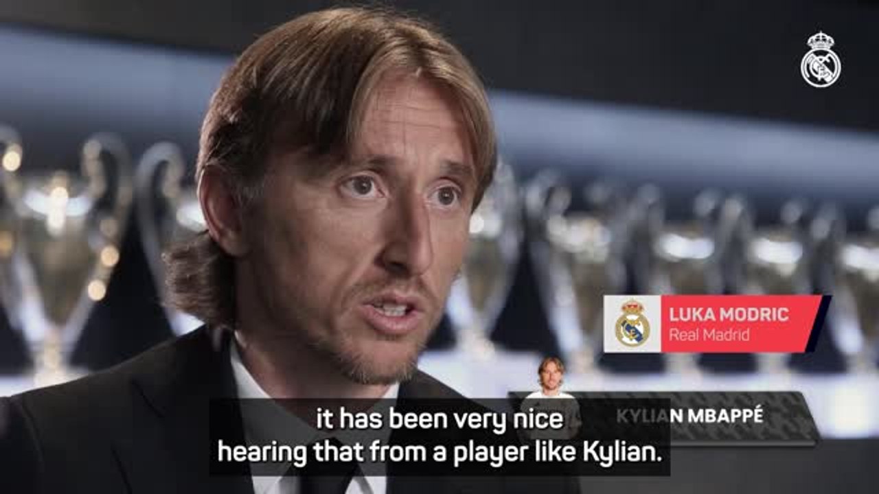 Modric excited that Mbappé has 'finally arrived' at Madrid