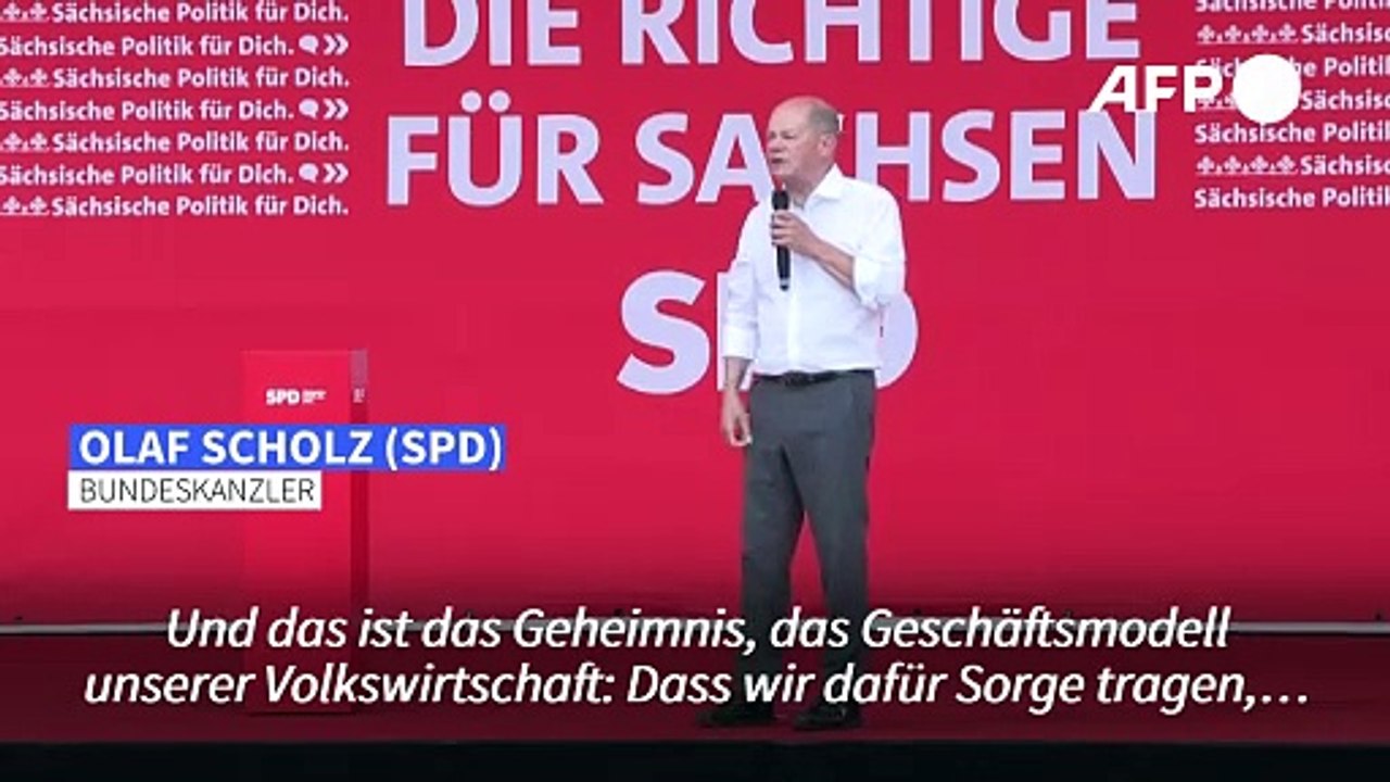 Scholz in sachsen: "der osten ist high-tech-standort"
