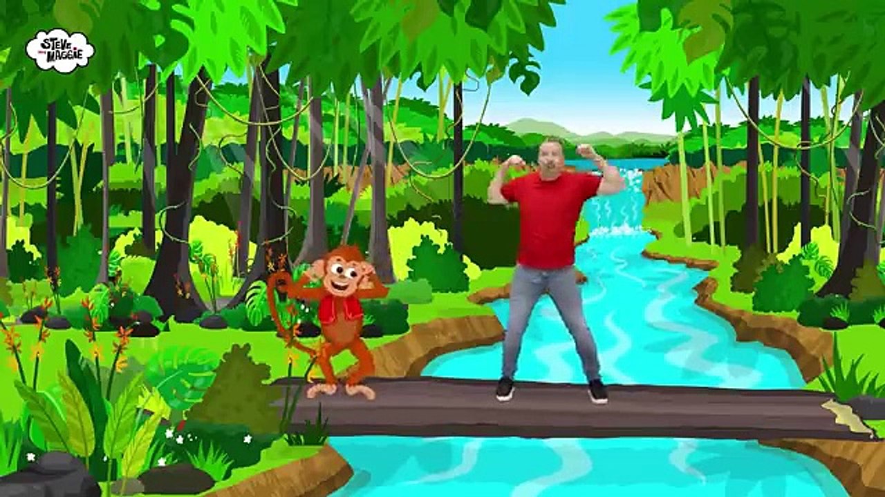Hide_and_Seek_with_Monkeys___Halloween_Party_from_Steve_and_Maggie___Story_for_Kids___Wow_English_TV(360p)