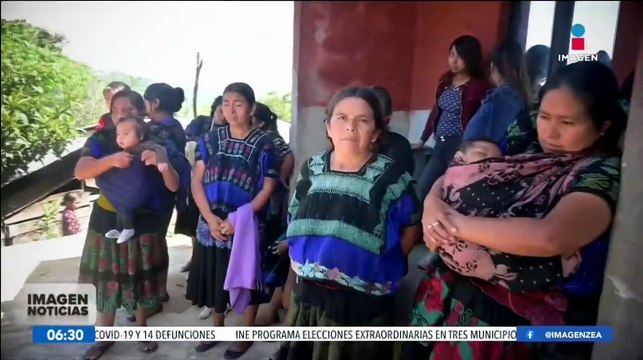 Chiapanecos dejan sus comunidades por temor a la violencia