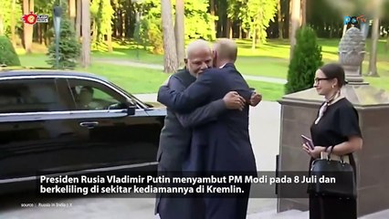 Perdana Menteri Modi Bertemu dengan Vladmir Putin