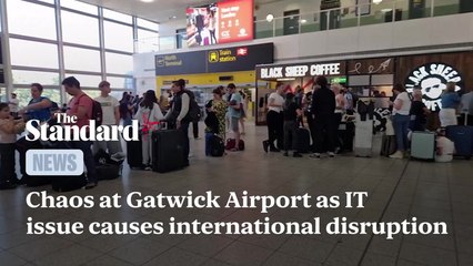 Gatwick: global IT issues causes carnage at major UK airport and beyond