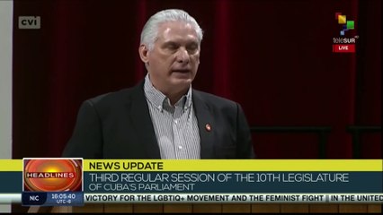 Pres. Diaz Canel: “We reject the Israeli genocide in Gaza”