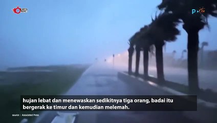 Hujan Badai dan Angin Tornado "Beryl" Menghantam Texas