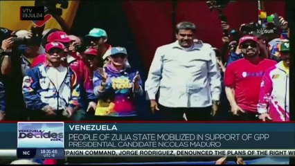 FTS 20:30 19-07:   Zulia State mobilizes in support of GPP’s Nicolas Maduro
