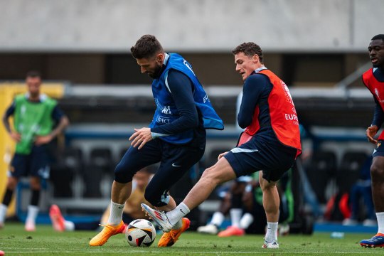 Entrainement devant le public