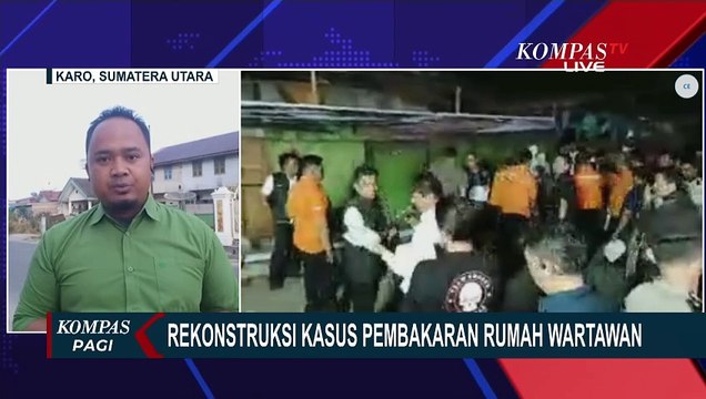 Rekonstruksi Digelar, 3 Tersangka Pembakaran Wartawan Karo Lakukan Proses Pembakaran: Apa Motifnya?