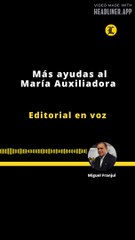 Editorial | Más ayudas al María Auxiliadora