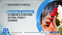Uso de vapeadores en México: 1.7 millones de adolescentes los han usado