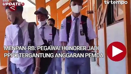 MenPAN-RB Sebut Pegawai Honorer Jadi PPPK Tergantung Anggaran Pemda