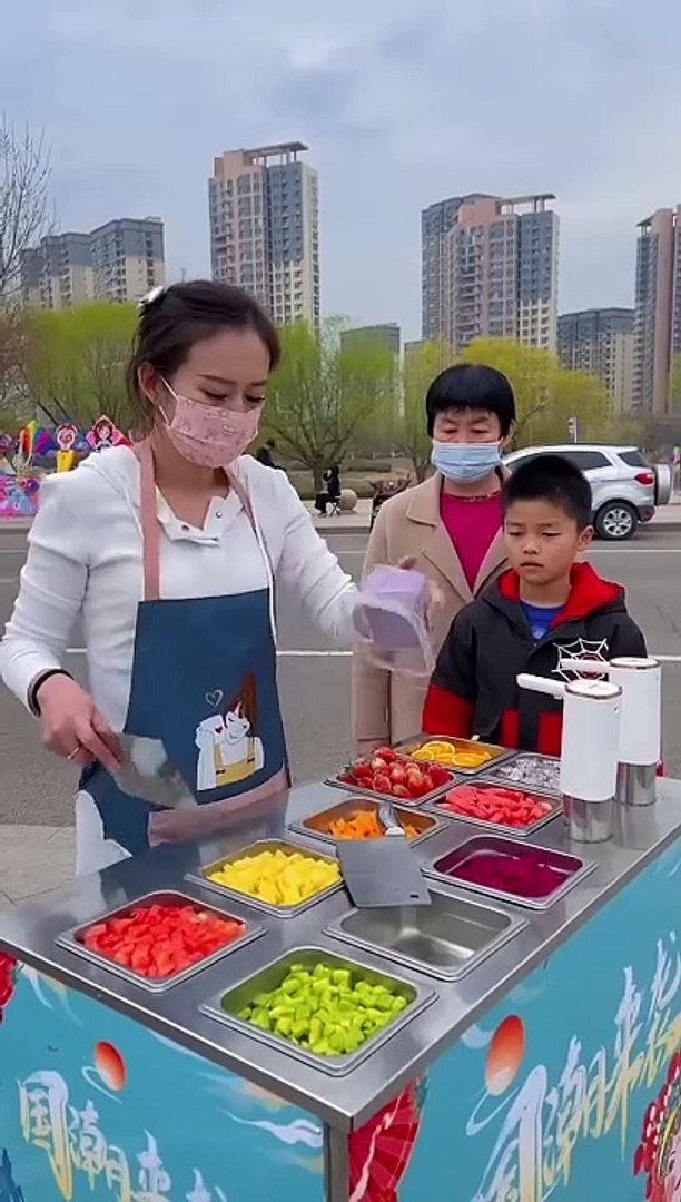 Satisfying with street food  #streetfood #satisfying #satisfyingvideo