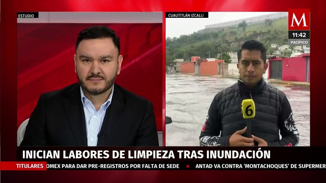 Activan Plan DN-III debido a inundaciones por desborde de presa El Ángulo en Cuautitlán Izcalli