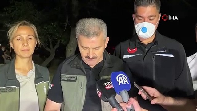 Uşak'ta 2 noktada birden orman yangını: Evler tahliye edildi