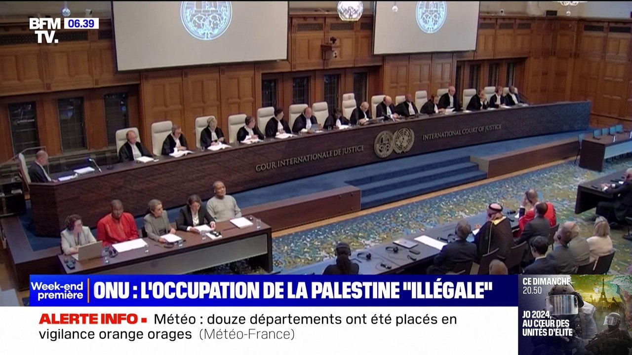 La Cour internationale de justice juge "illégale" l'occupation de territoires palestiniens par Israël
