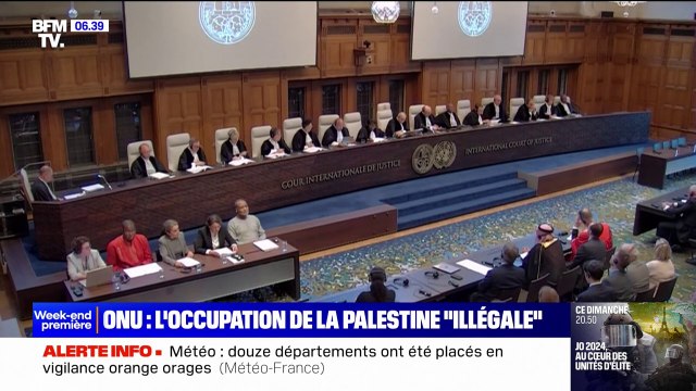La Cour internationale de justice juge illégale l'occupation de territoires palestiniens par Israël