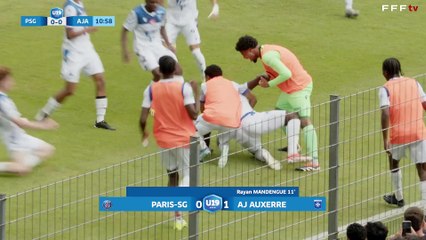 Le Paris-SG décroche un 5e titre de champion de France U19