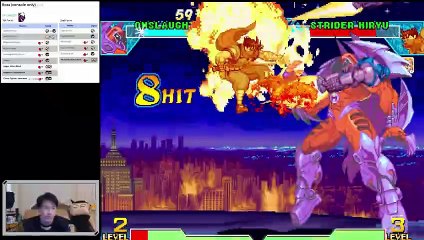 (PSX) Marvel vs Capcom - 30 - Onslaught - Lv 8