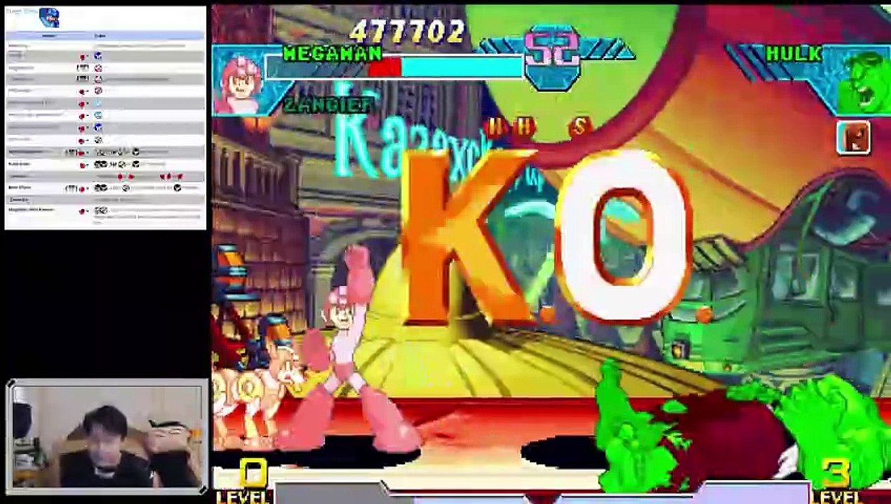 (PSX) Marvel vs Capcom - 29 - Let's get Magnetic Shockwave Megaman - Lv 8