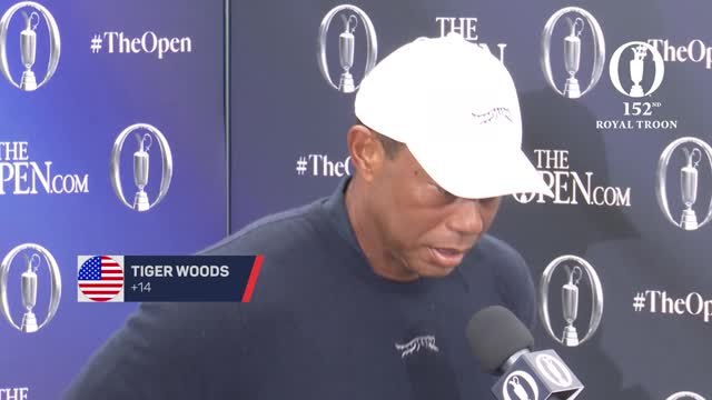 British Open - Woods : “Je me suis battu toute la journée, je n’ai jamais frappé assez près”