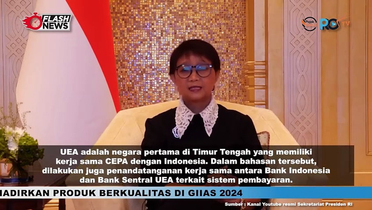Ternyata Ini yang Dibahas Jokowi dan Presiden MBZ Menurut Menlu Retno