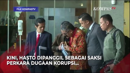 KPK Panggil Hasto Kristiyanto Sebagai Saksi Kasus Dugaan Korupsi di DJKA Kemenhub