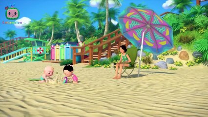 Mermaid at the Beach Song - CoComelon Nursery Rhymes & Kids Songs