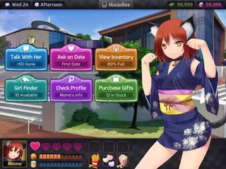momo all dialogue_questions_date HuniePop
