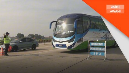 JPJ tahan pemandu bas persiaran positif ganja