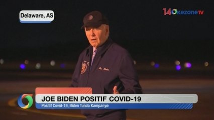 Positif Covid-19, Joe Biden Tunda Kampanye