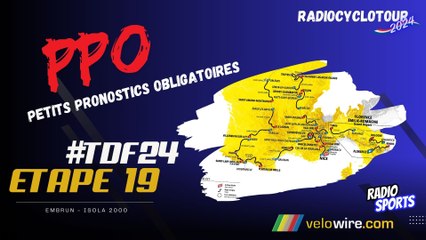 PPO sur le Tour de France, étape 19, Embrun - Isola 2000