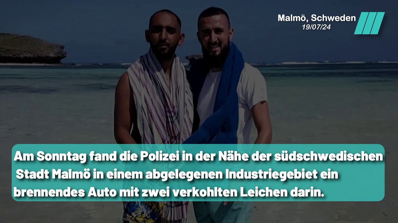 Brennendes Auto mit Zwei Leichen entdeckt