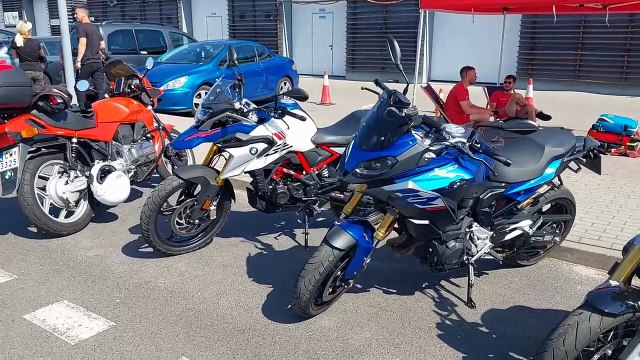 BMW Motorrad Demo Day 2024 przy ulicy Piwnej we Włocławku