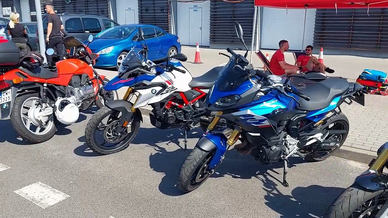 BMW Motorrad Demo Day 2024 przy ulicy Piwnej we Włocławku