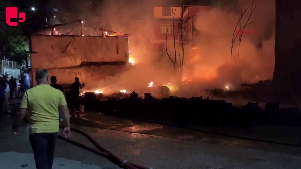 Çankırı'da boş arazide çıkan yangın evlere sıçradı; 3 ev kullanılamaz hale geldi