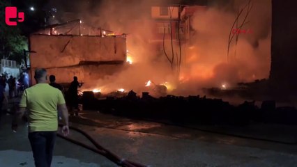 Çankırı'da boş arazide çıkan yangın evlere sıçradı; 3 ev kullanılamaz hale geldi