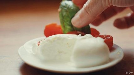 Mozzarella de búfala italiana